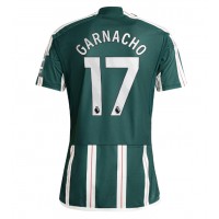 Manchester United Alejandro Garnacho #17 Auswärtstrikot 2023-24 Kurzarm